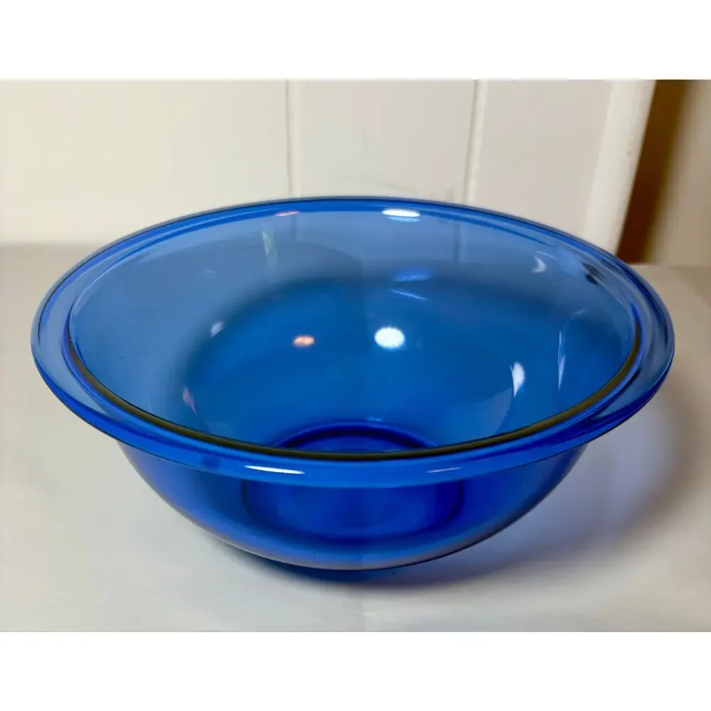 Vintage Pyrex Cobalt Blue Mixing Bowl 323 1.5L